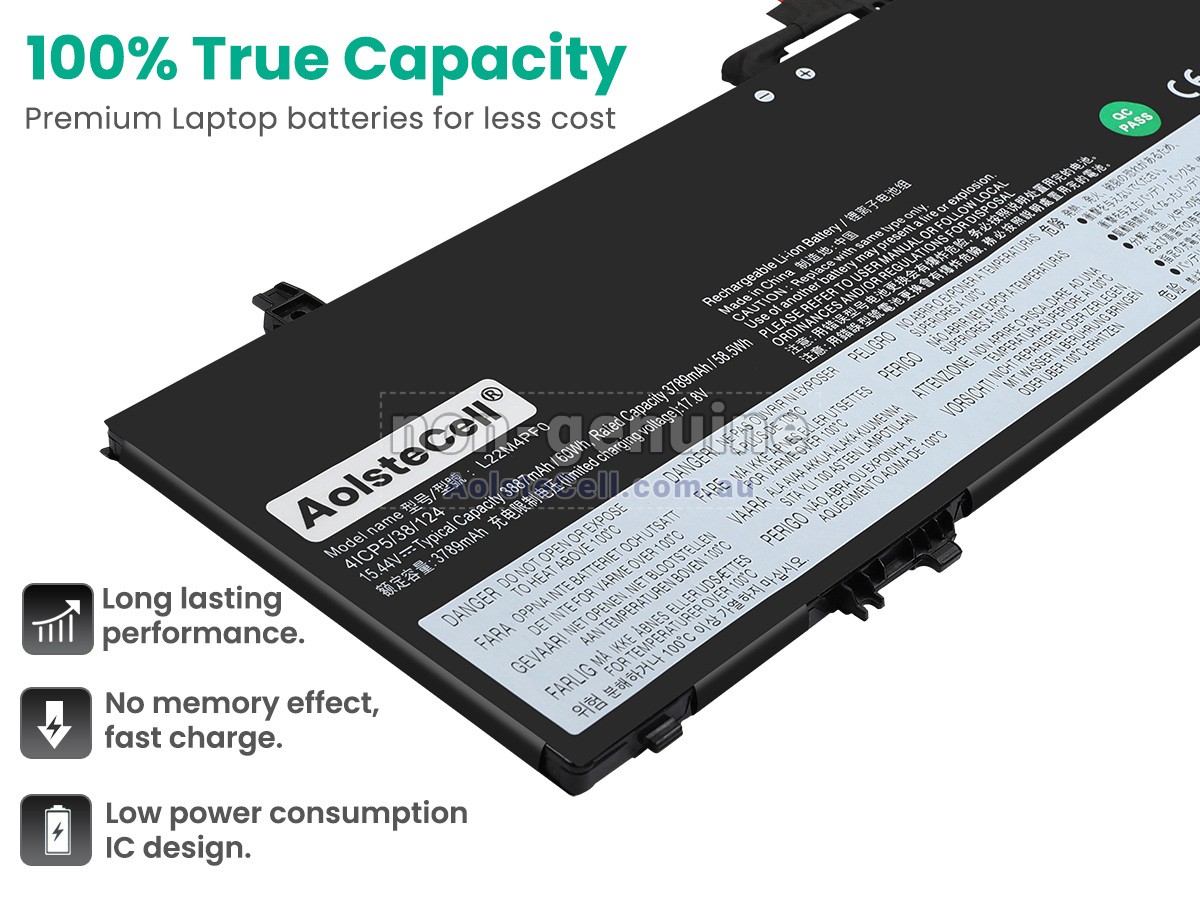 Replacement Lenovo L22C4PF0 battery
