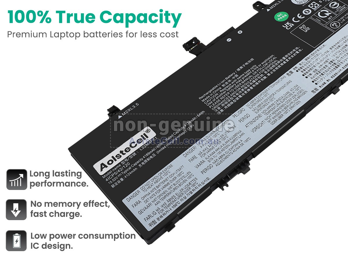 Replacement Lenovo YOGA SLIM 6 14IRH8-83E0003FRK battery