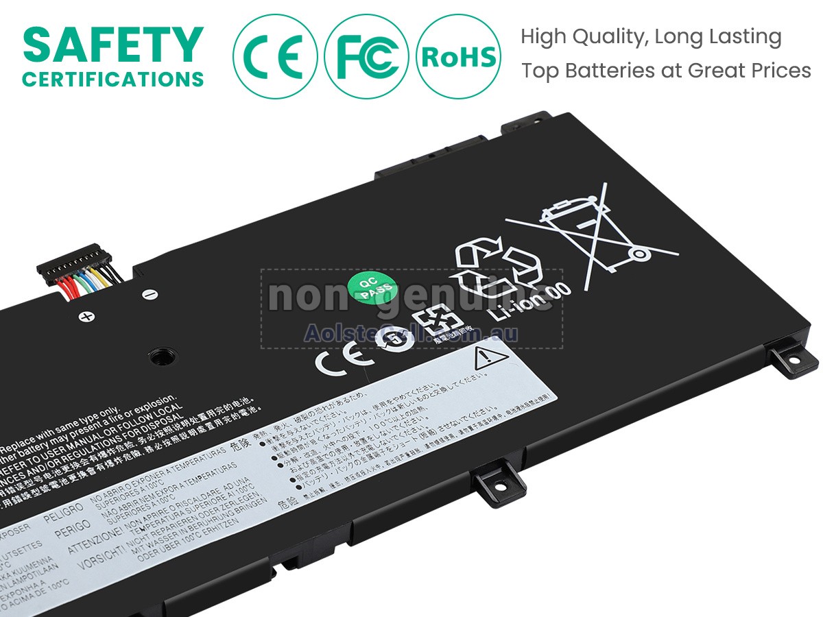 Replacement Lenovo YOGA BOOK 9 13IRU8-82YQ0003SB battery