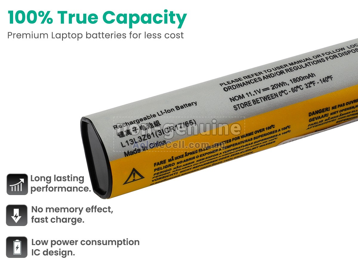 Replacement Lenovo L13S3Z61 battery