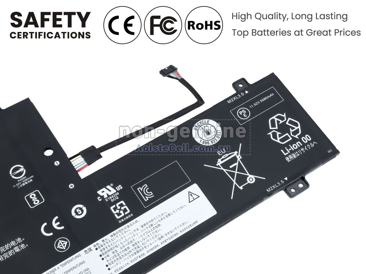 Replacement Lenovo YOGA C740-15IML-81TD005BCK battery