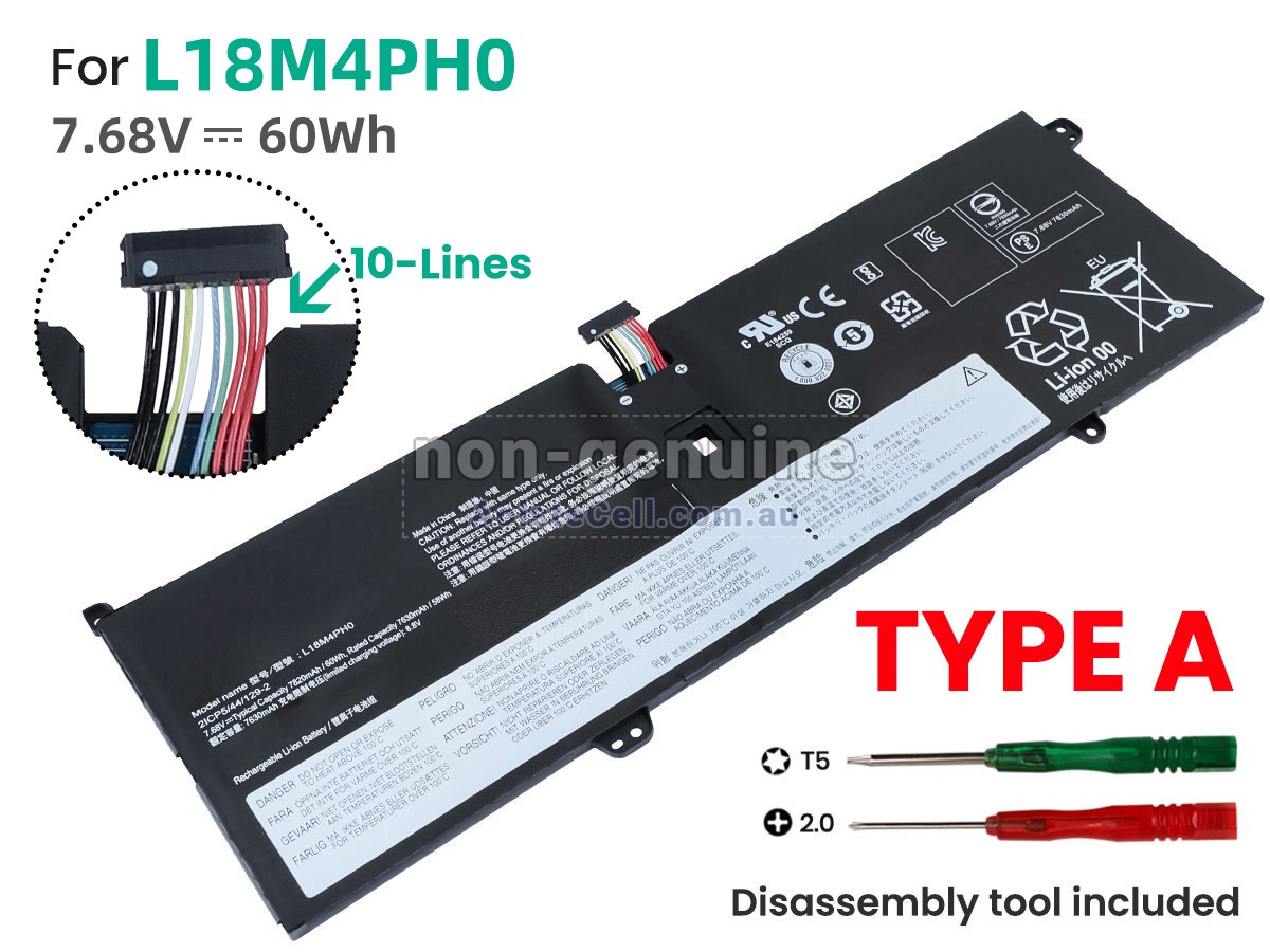 Replacement Lenovo YOGA C940-14IIL-81Q900C2DS battery