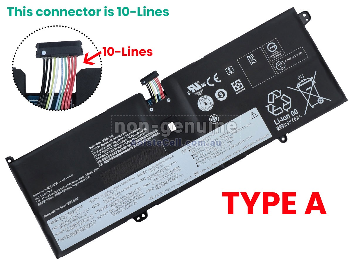 Replacement Lenovo YOGA C940-14IIL-81Q900C2DS battery